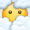 Visage Dans Les Nuages
