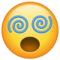 Visage Aux Yeux En Spirales