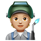 Ouvrier (Tous Genres): Peau Moyennement Claire