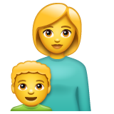Famille: Femme, Garçon