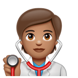 Professionnel De La Santé (Tous Genres): Peau Moyenne