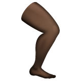 Jambe: Peau Foncée