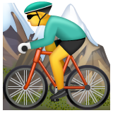 Homme En VTT