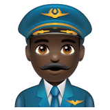 Pilote Homme: Peau Foncée