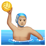 Joueur De Water-Polo: Peau Moyennement Claire