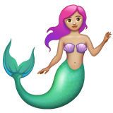 Sirène: Peau Moyennement Claire