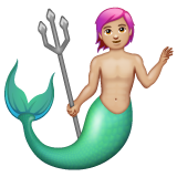 Triton: Peau Moyennement Claire