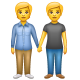 Deux Personnes Se Tenant La Main