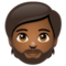 Personne: Peau Moyennement Foncée, Barbe