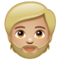 Personne: Peau Moyennement Claire, Barbe