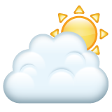 Soleil Derrière Les Nuages
