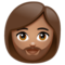 Femme: Peau Moyenne, Barbe