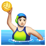 Joueuse De Water-Polo: Peau Claire