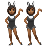 Femmes Avec Des Oreilles De Lapin: Peau Moyennement Foncée