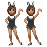 Femmes Avec Des Oreilles De Lapin: Peau Moyenne