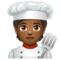 Cuisinier (Tous Genres): Peau Moyennement Foncée