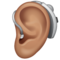 Oreille Appareillée: Peau Moyenne