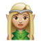 Elfe: Peau Moyennement Claire