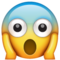 Visage Qui Hurle De Peur
