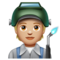 Ouvrier (Tous Genres): Peau Moyennement Claire