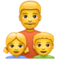 Famille: Homme, Fille, Garçon