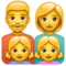 Famille: Homme, Femme, Fille, Fille