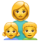 Famille: Femme, Fille, Garçon