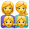 Famille: Femme, Femme, Fille, Fille