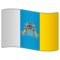 Flaga: Wyspy Kanaryjskie