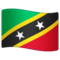 Flaga: Saint Kitts i Nevis