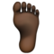 Pied: Peau Foncée