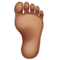 Pied: Peau Moyenne