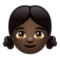 Fille: Peau Foncée