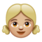 Fille: Peau Moyennement Claire