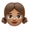 Fille: Peau Moyenne