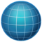 Globe Avec Méridiens