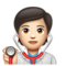 Professionnel De La Santé (Tous Genres): Peau Claire