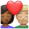 Baiser: Femme, Homme, Peau Moyennement Foncée, Peau Moyennement Claire