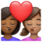 Baiser: Femme, Femme, Peau Moyennement Foncée, Peau Moyenne