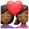 Baiser: Femme, Femme, Peau Moyennement Foncée