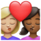 Baiser: Femme, Femme, Peau Moyennement Claire, Peau Moyennement Foncée