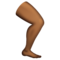 Jambe: Peau Moyennement Foncée