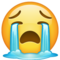 Visage Qui Pleure À Chaudes Larmes