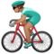 Cycliste Homme: Peau Moyenne