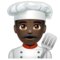 Cuisinier: Peau Foncée