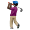 Golfeur: Peau Foncée