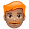 Homme: Peau Moyenne, Cheveux Roux