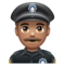 Policier: Peau Moyenne