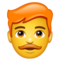 Homme: Cheveux Roux