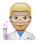 Scientifique Homme: Peau Moyennement Claire